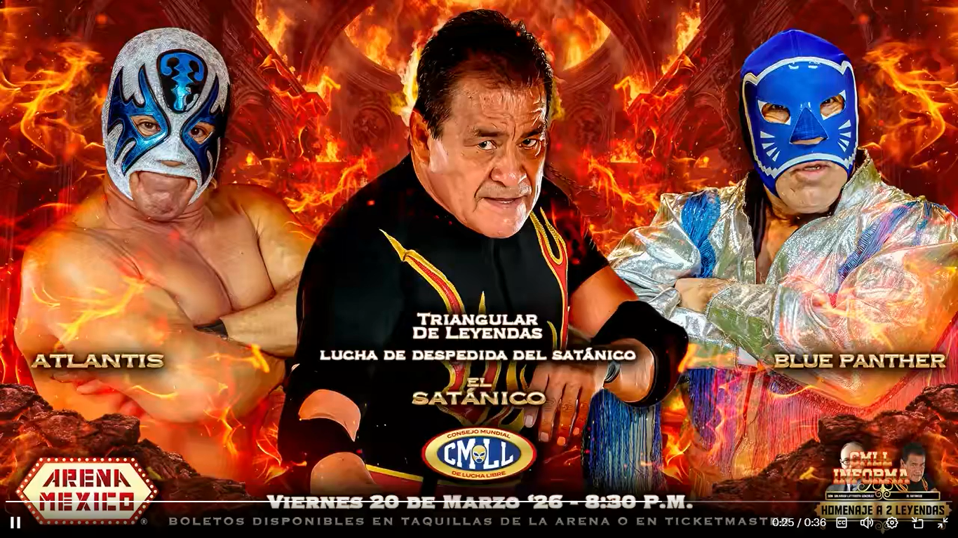 El Satanico victorious in retirement match