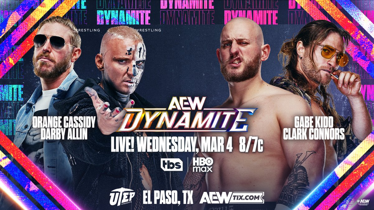 The Dogs vs. Orange Cassidy & Darby Allin announced for Dynamite