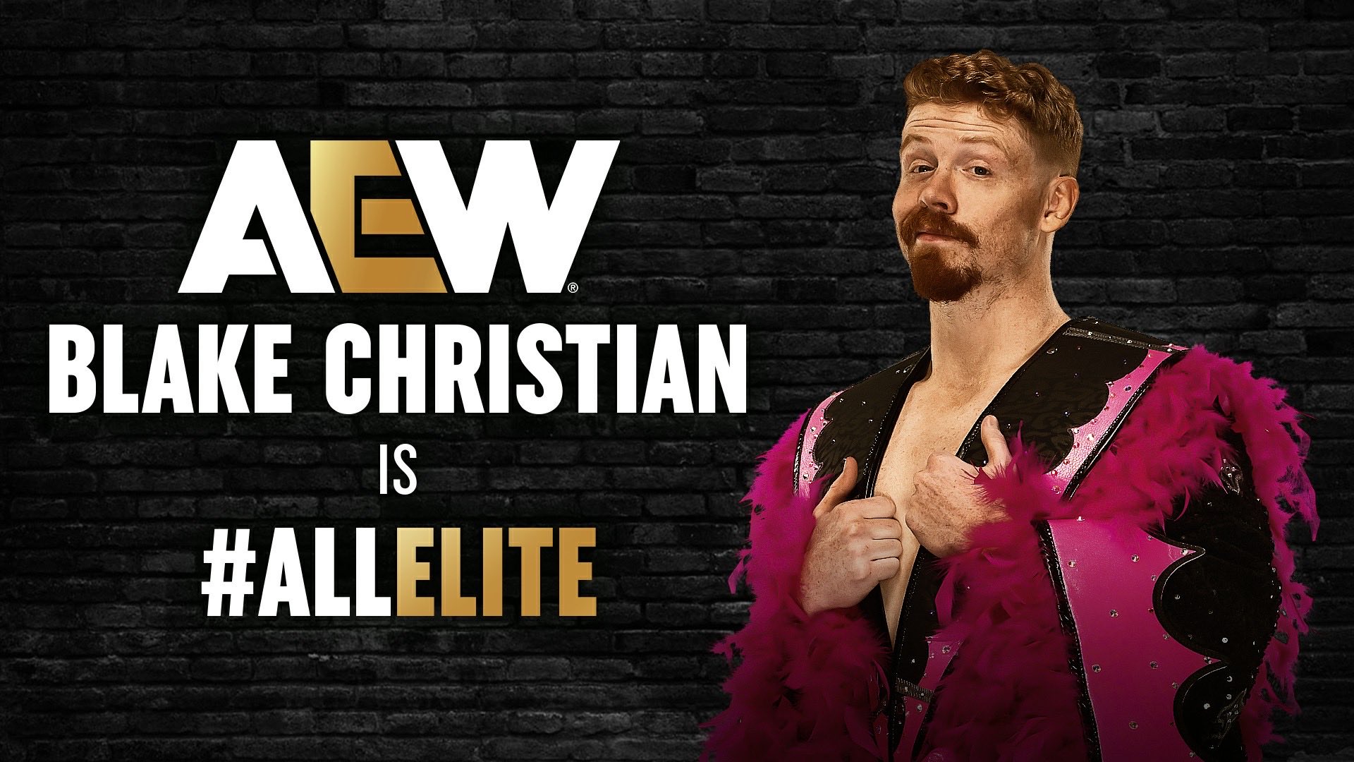 Tony Khan announces Blake Christian is All Elite