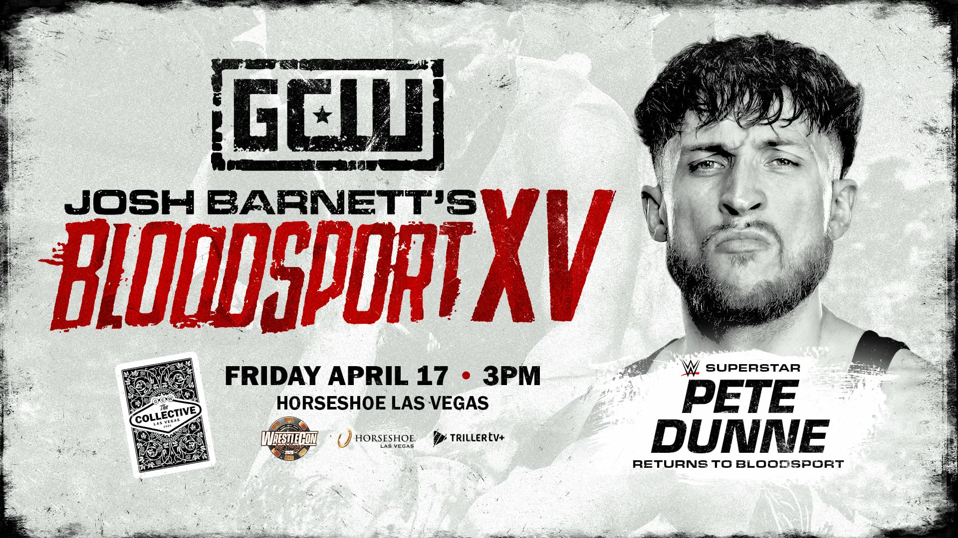 Pete Dunne announced for GCW Josh Barnett’s Bloodsport XV