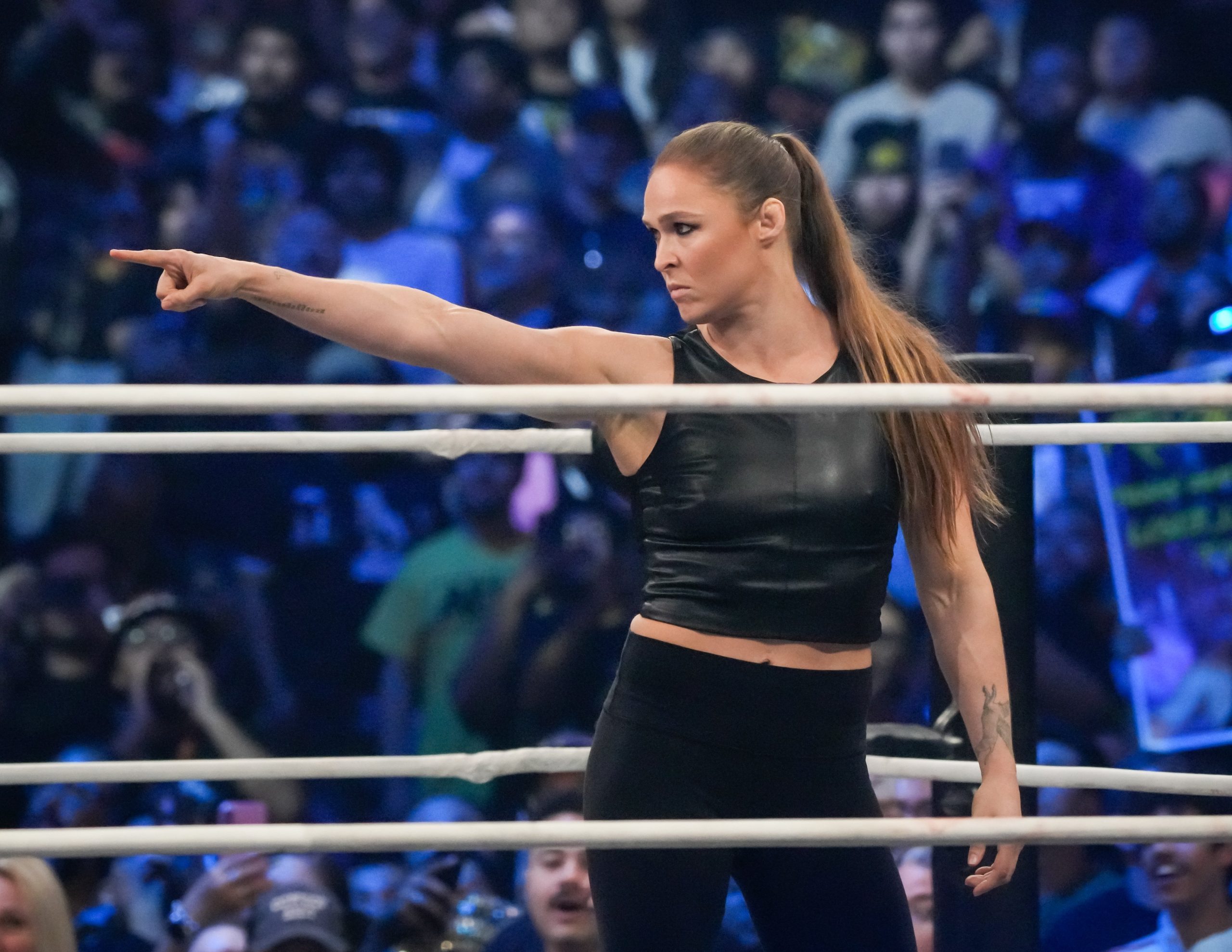 Ronda Rousey: ‘I’m very aware that women are headlining WWE because of me’