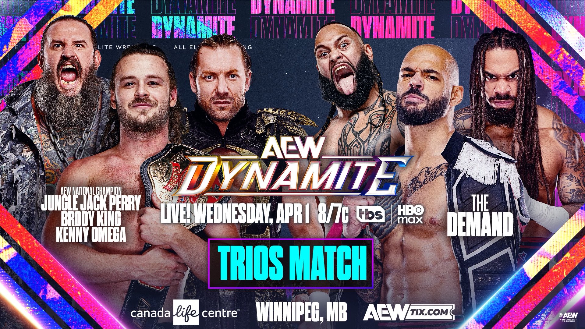 Kenny Omega trios match, Dynasty contract signing set for next AEW Dynamite