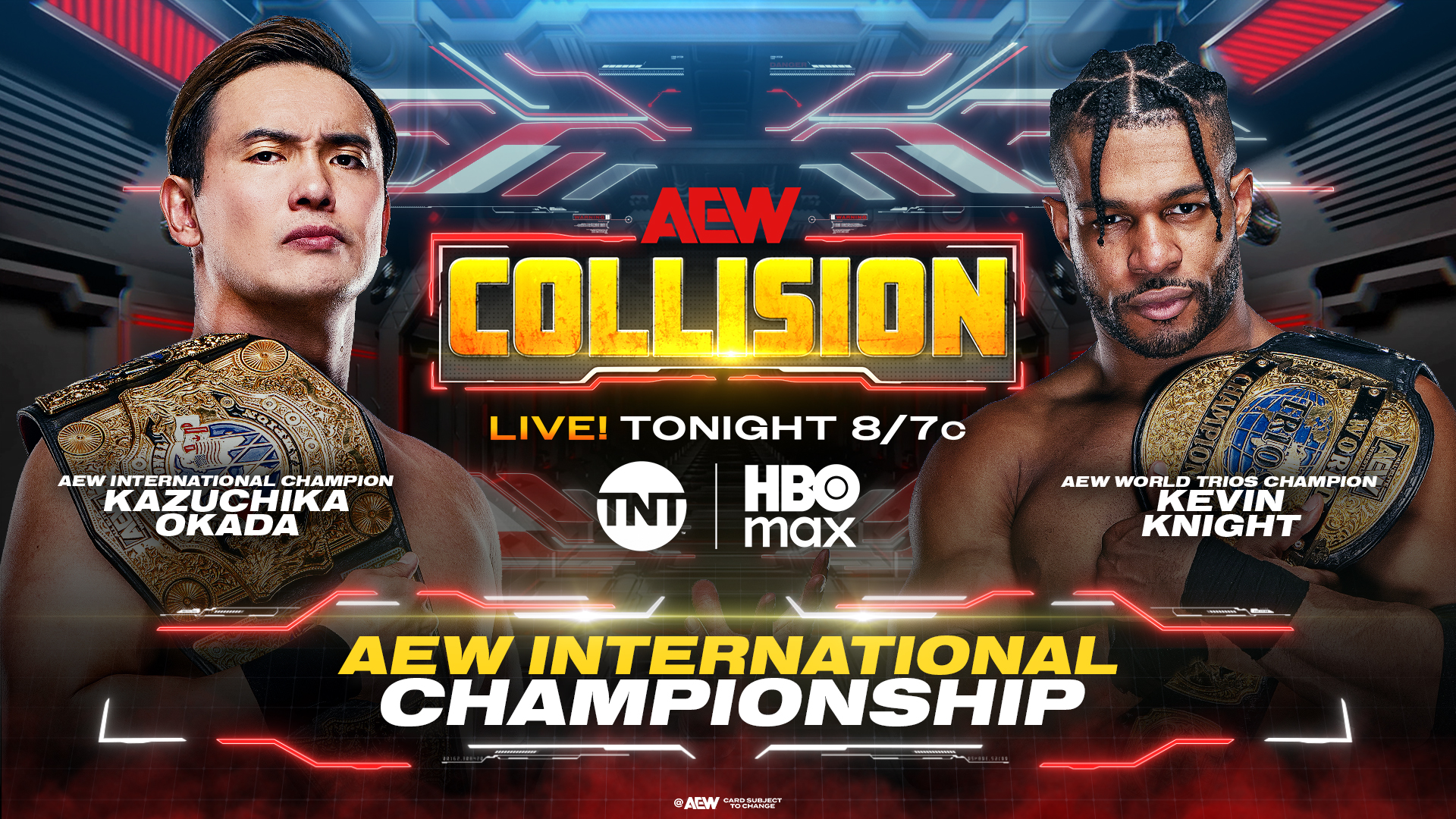 AEW Collision live results: Kazuchika Okada vs. Kevin Knight, Women’s Tag title bout