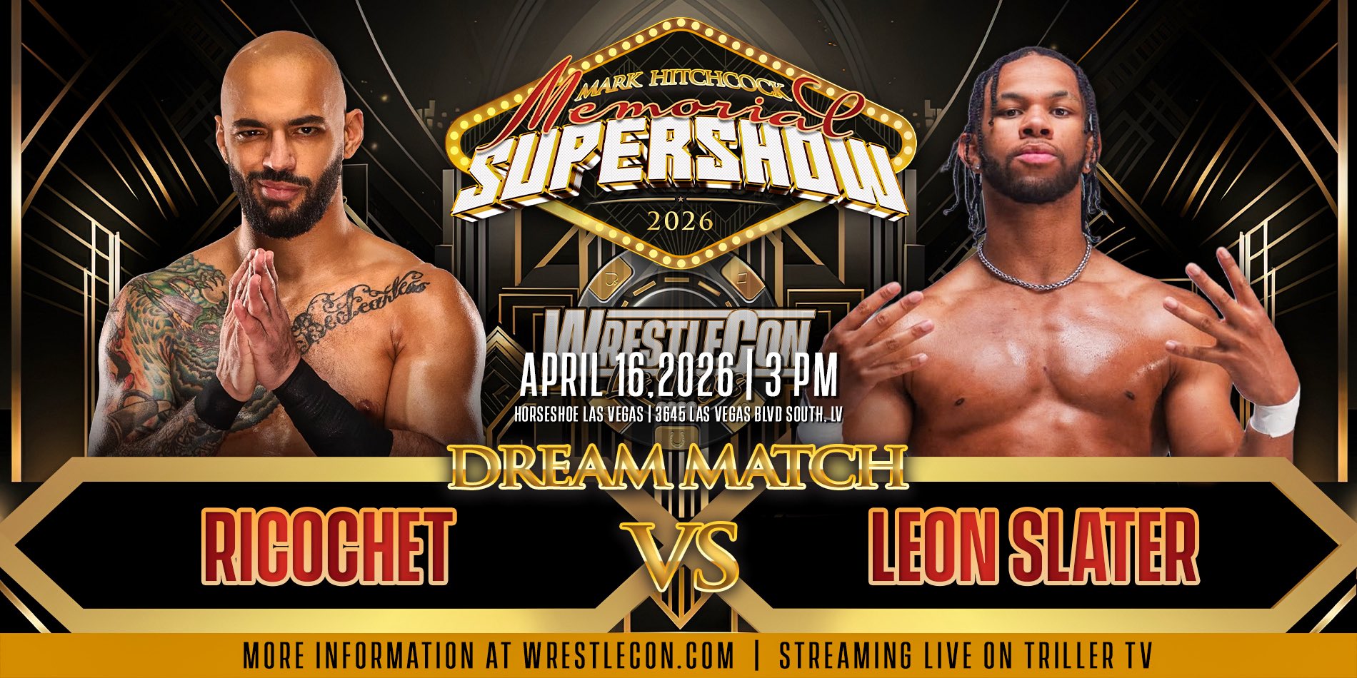 TNA pulls Leon Slater from Ricochet match at WrestleCon SuperShow