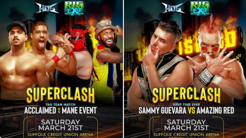 Acclaimed, Sammy Guevara announced for Long Island HOG event