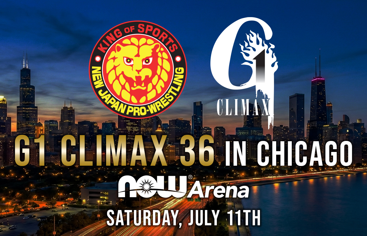 NJPW announces G1 Climax 36 Chicago card will be all tournament bouts