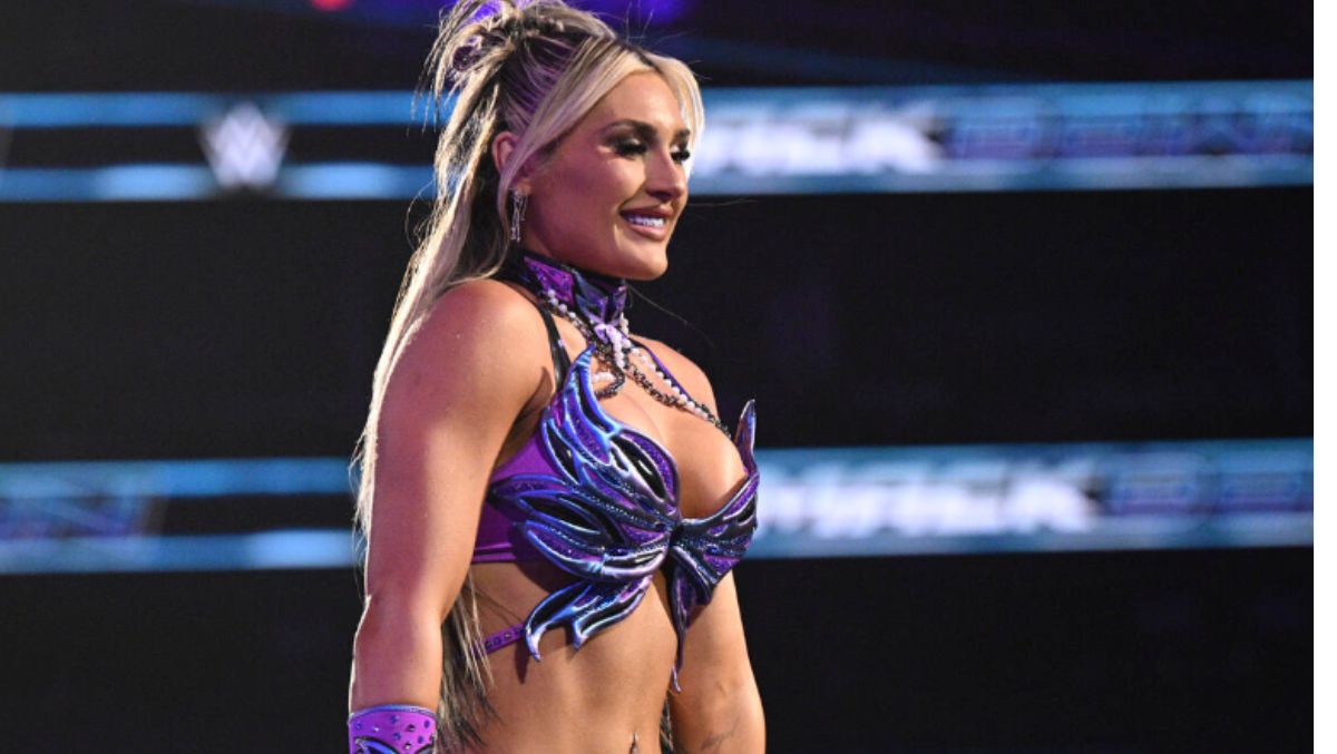 Tiffany Stratton denies rumor that a former WWE wrestler was fired for flirting with her
