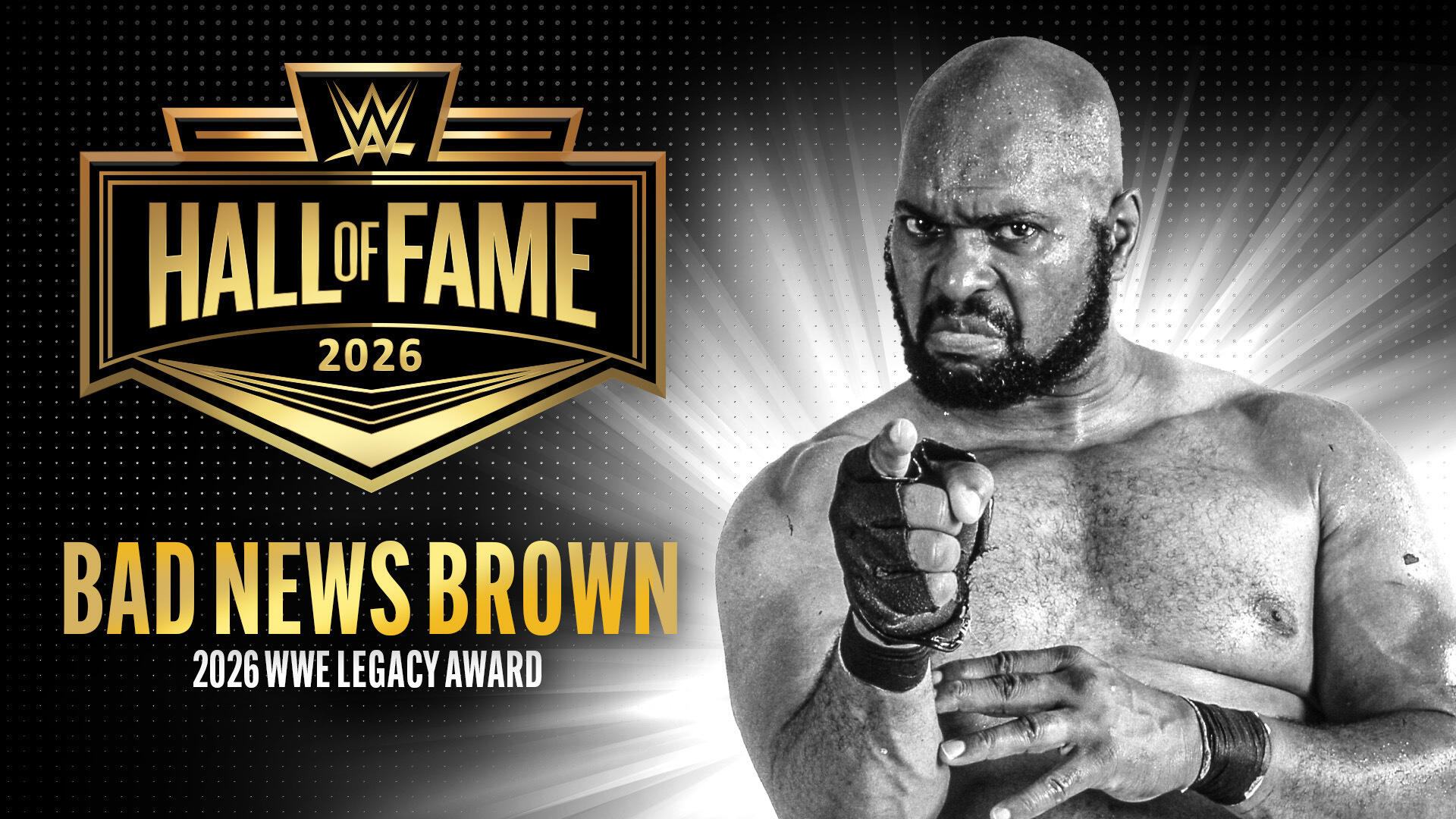 Bad News Brown WWE HOF