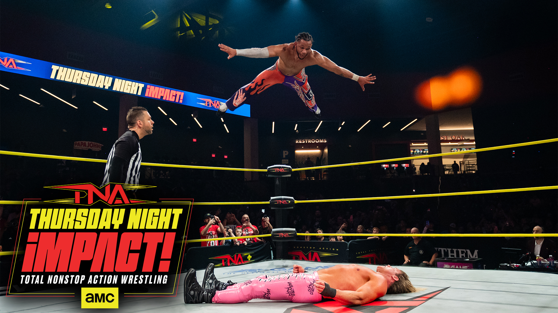 Leon Slater on TNA Impact