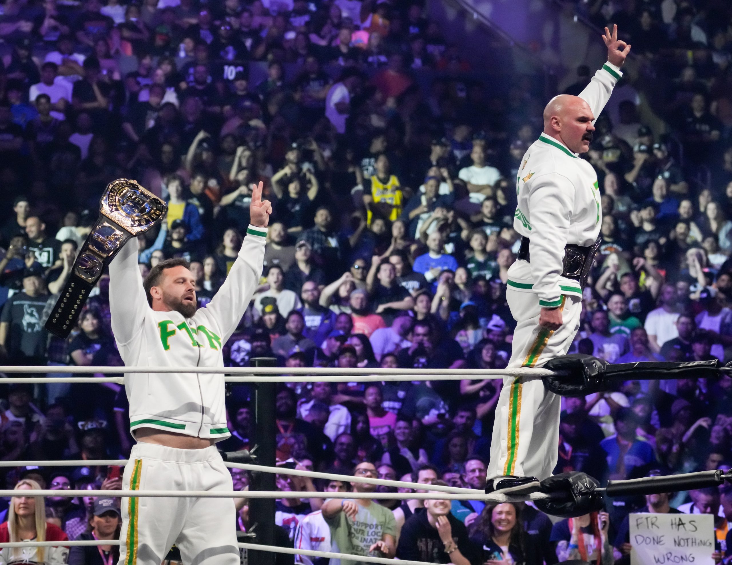 Report: FTR approaching AEW option year, WWE has ‘preliminary’ interest
