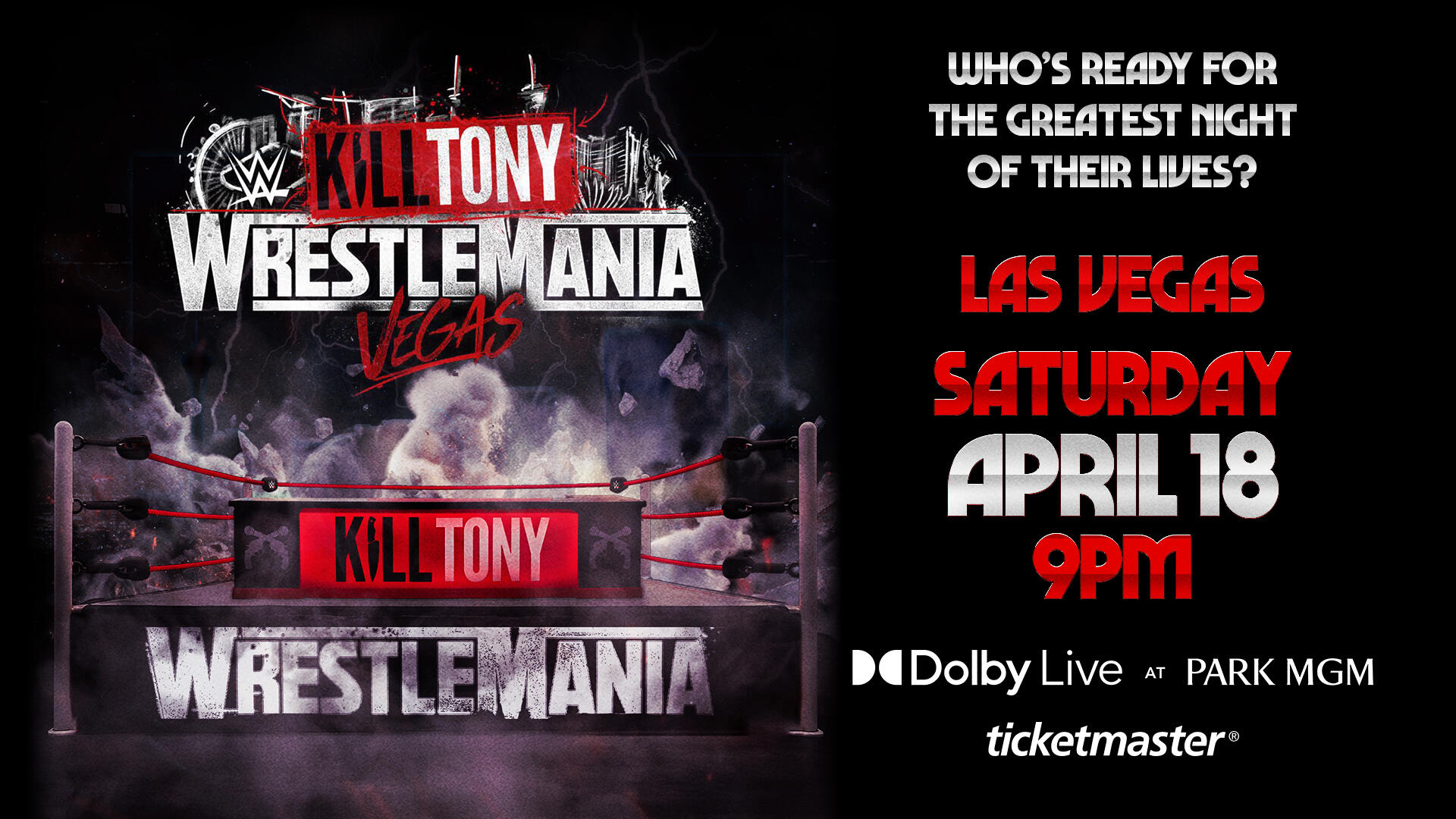 ‘Kill Tony’ comedy show added to WWE WrestleMania 42 weekend