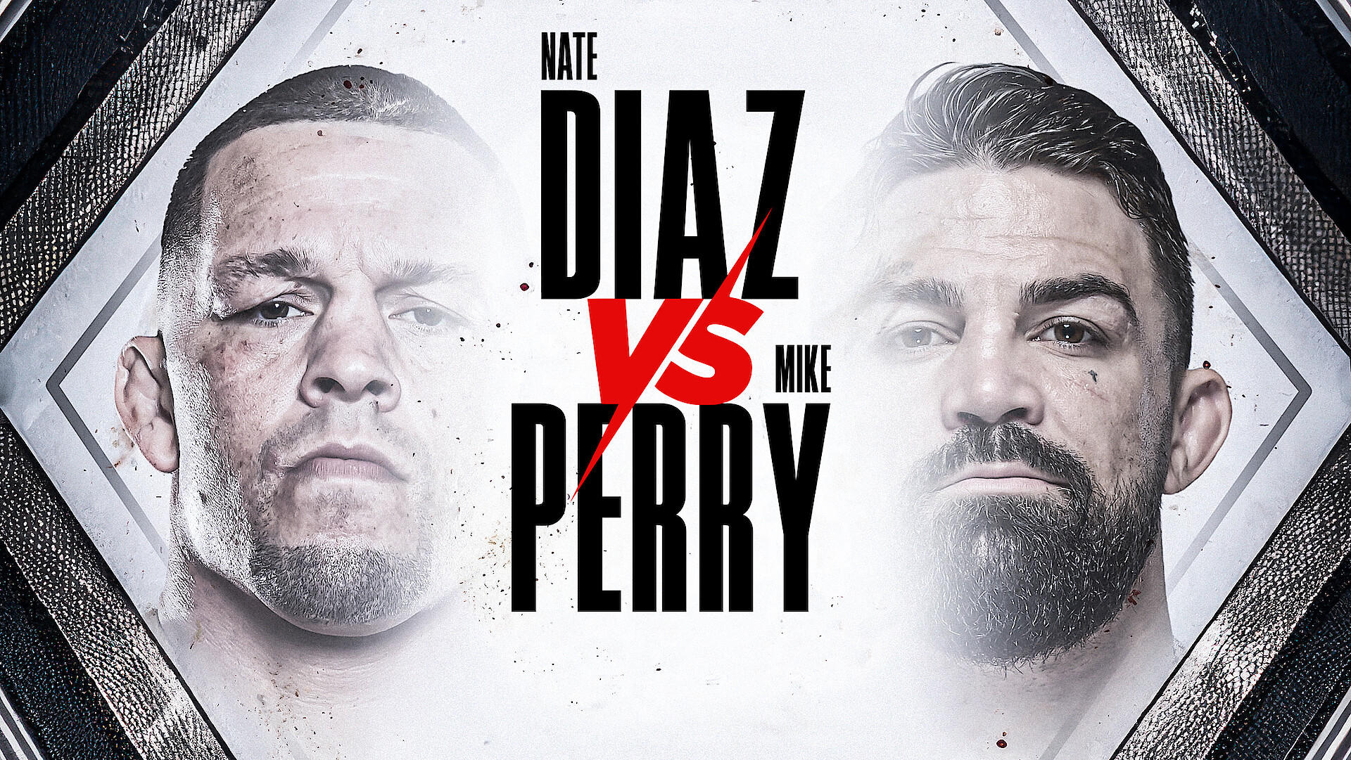 Nate Diaz and Mike Perry MMA graphic