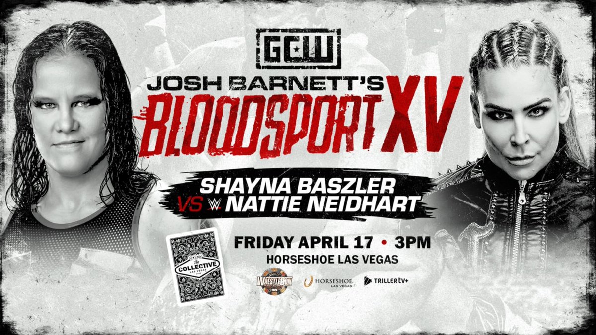 Nattie vs. Shayna Baszler added to Josh Barnett’s Bloodsport XV