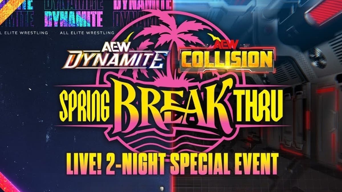 AEW officially announces Spring BreakThru episodes, schedule change