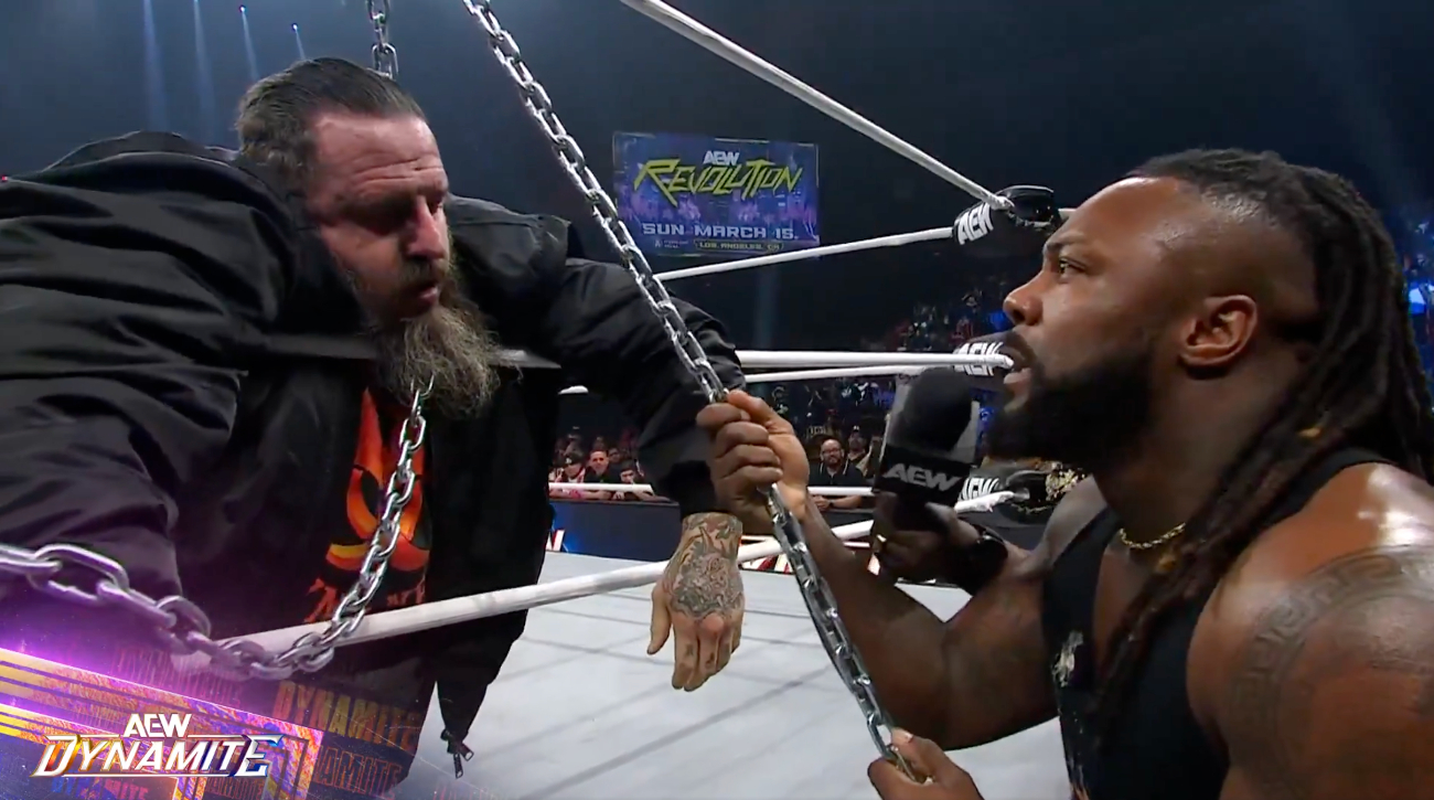 Swerve Strickland vs. Brody King official for AEW Revolution