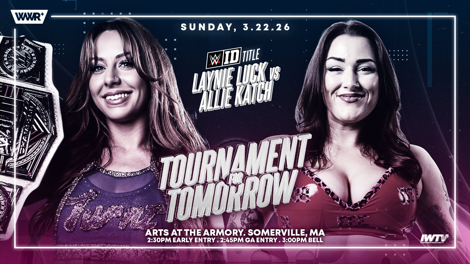 WWE ID Allie Katch Laynie Luck