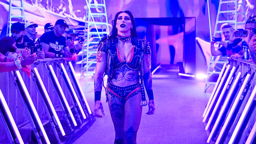 INGLEWOOD, CALIFORNIA - JUNE 7: <> during WWE’s Money in the Bank at Intuit Dome on June 7, 2025 in Inglewood, California. (Photo by <>/WWE)