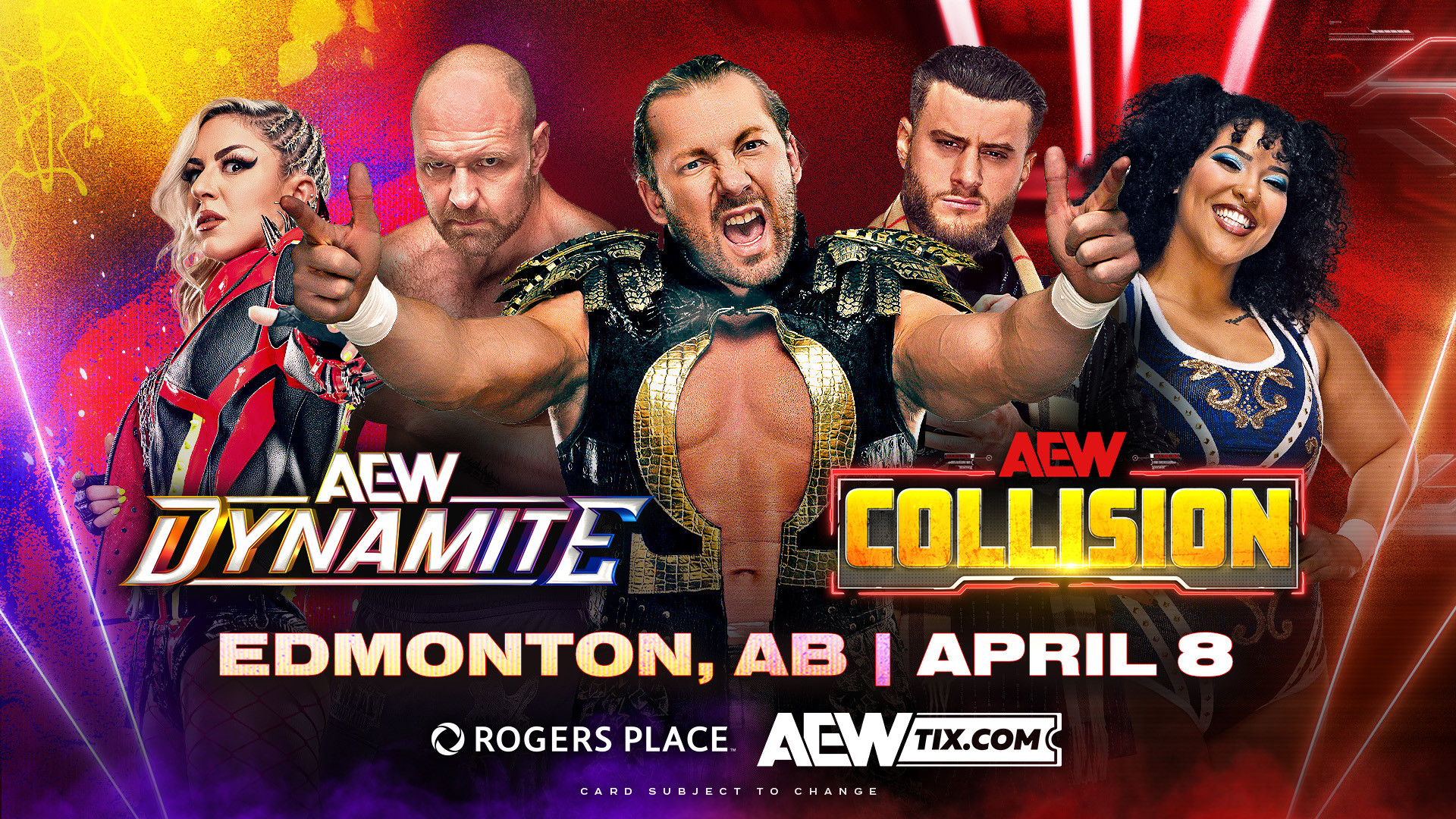 AEW 4/8/26 in Edmonton