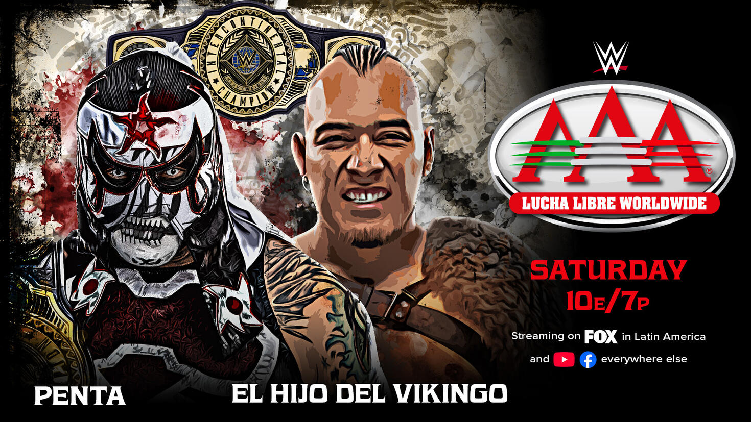 AAA on Fox live results: Penta vs. El Hijo del Vikingo