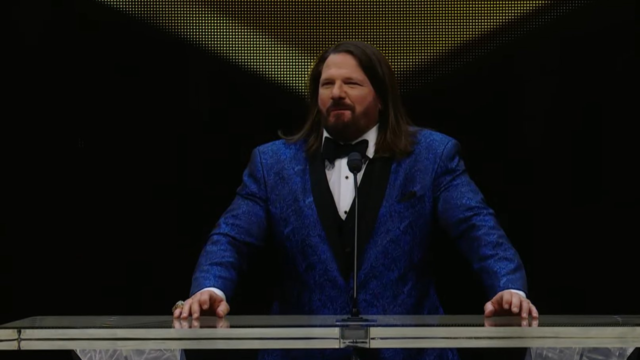 AJ Styles at WWE Hall of Fame 2026