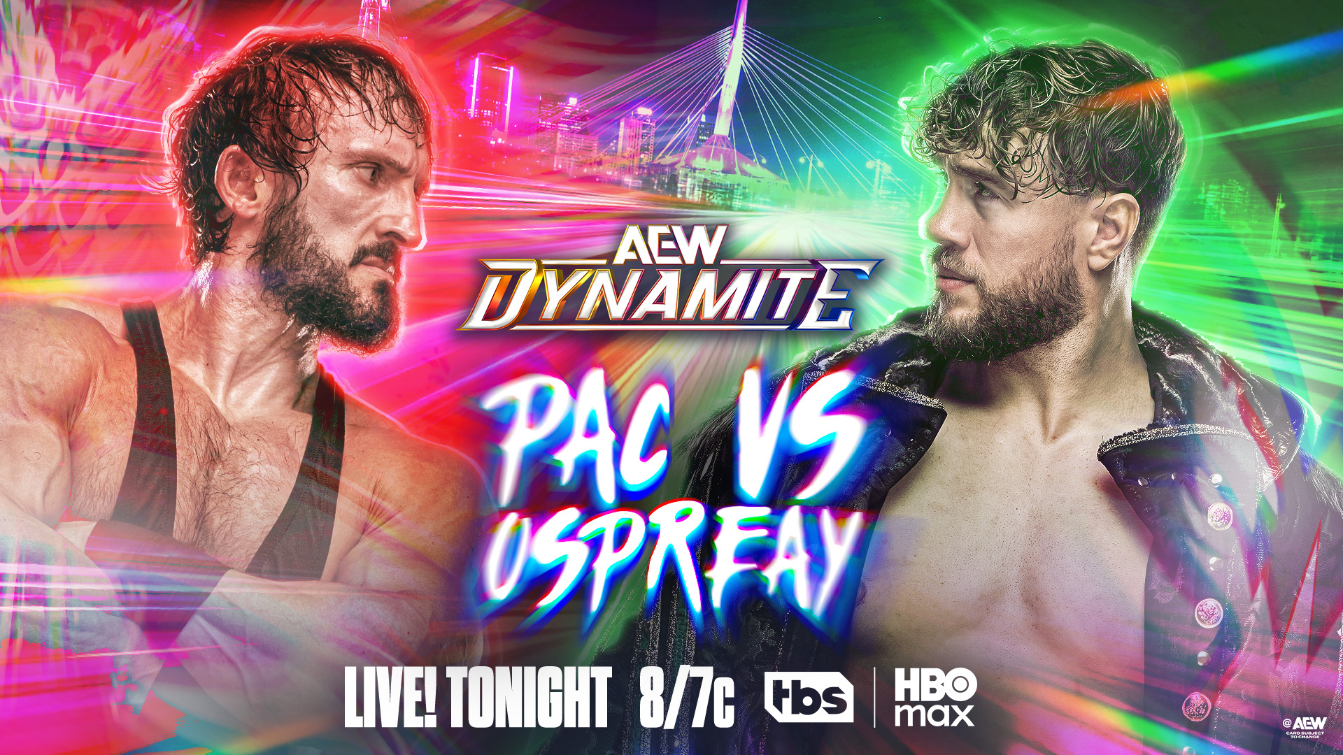 Will Ospreay vs. PAC AEW Dynamite