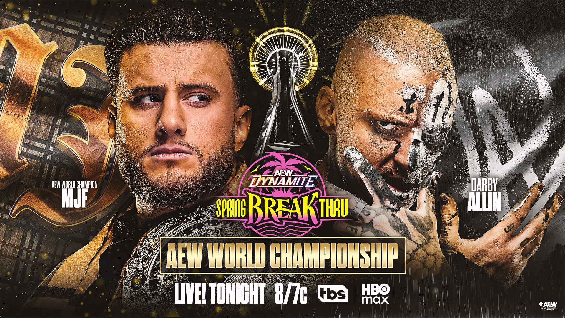 AEW Dynamite Spring BreakThru live results: MJF vs. Darby Allin World title match