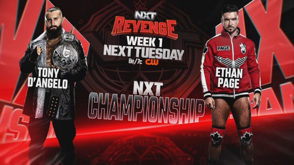 Title matches, last woman standing match part of two-week WWE NXT Revenge lineup
