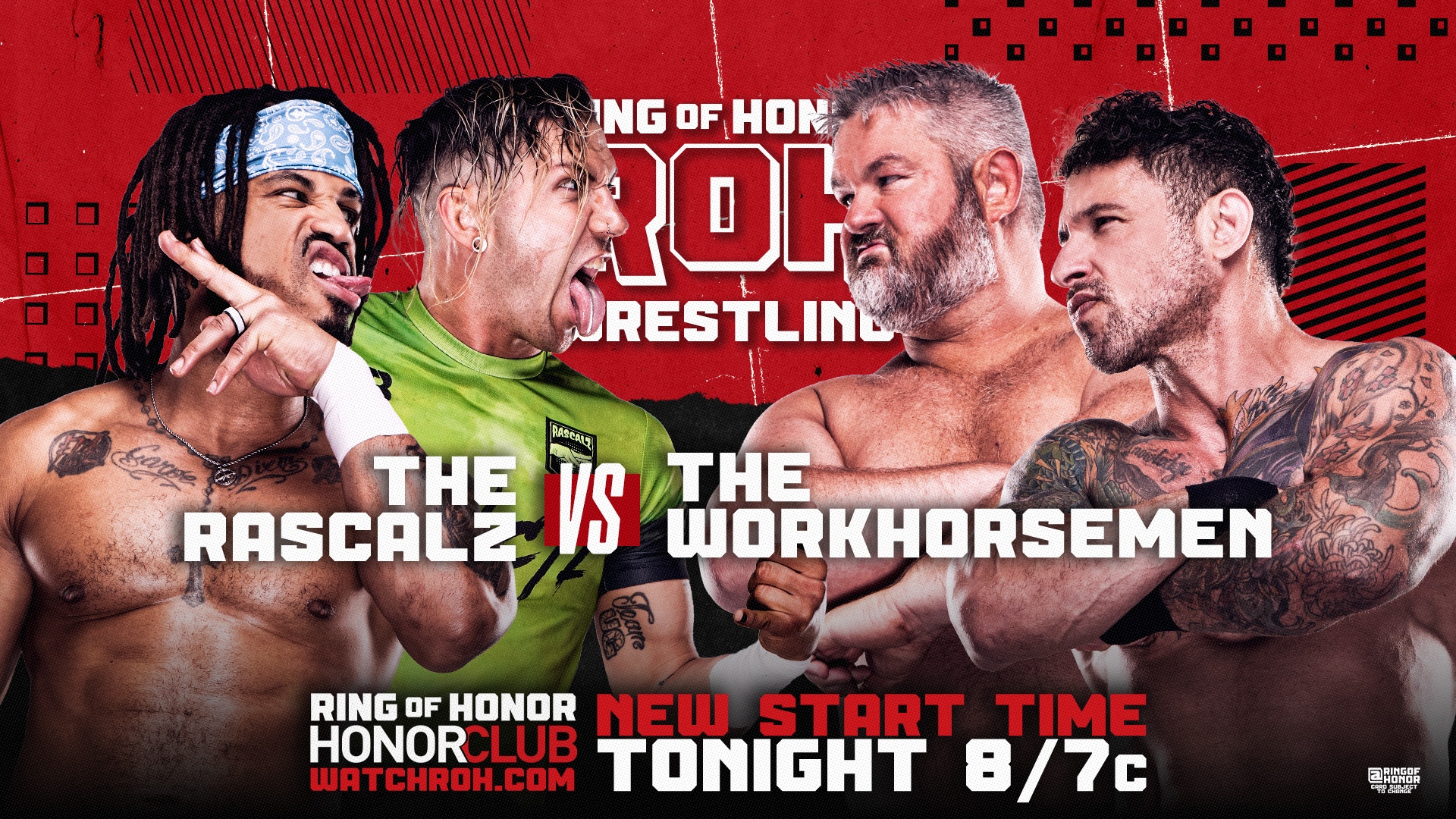 ROH TV live results: Rascalz vs. Workhorsemen, IInspiration in action