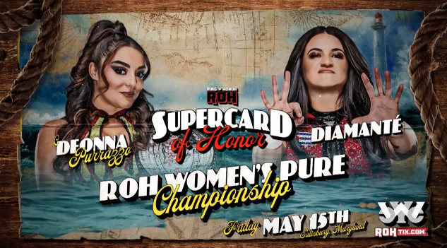 Deonna Purrazzo vs. Diamante | ROH Supercard of Honor