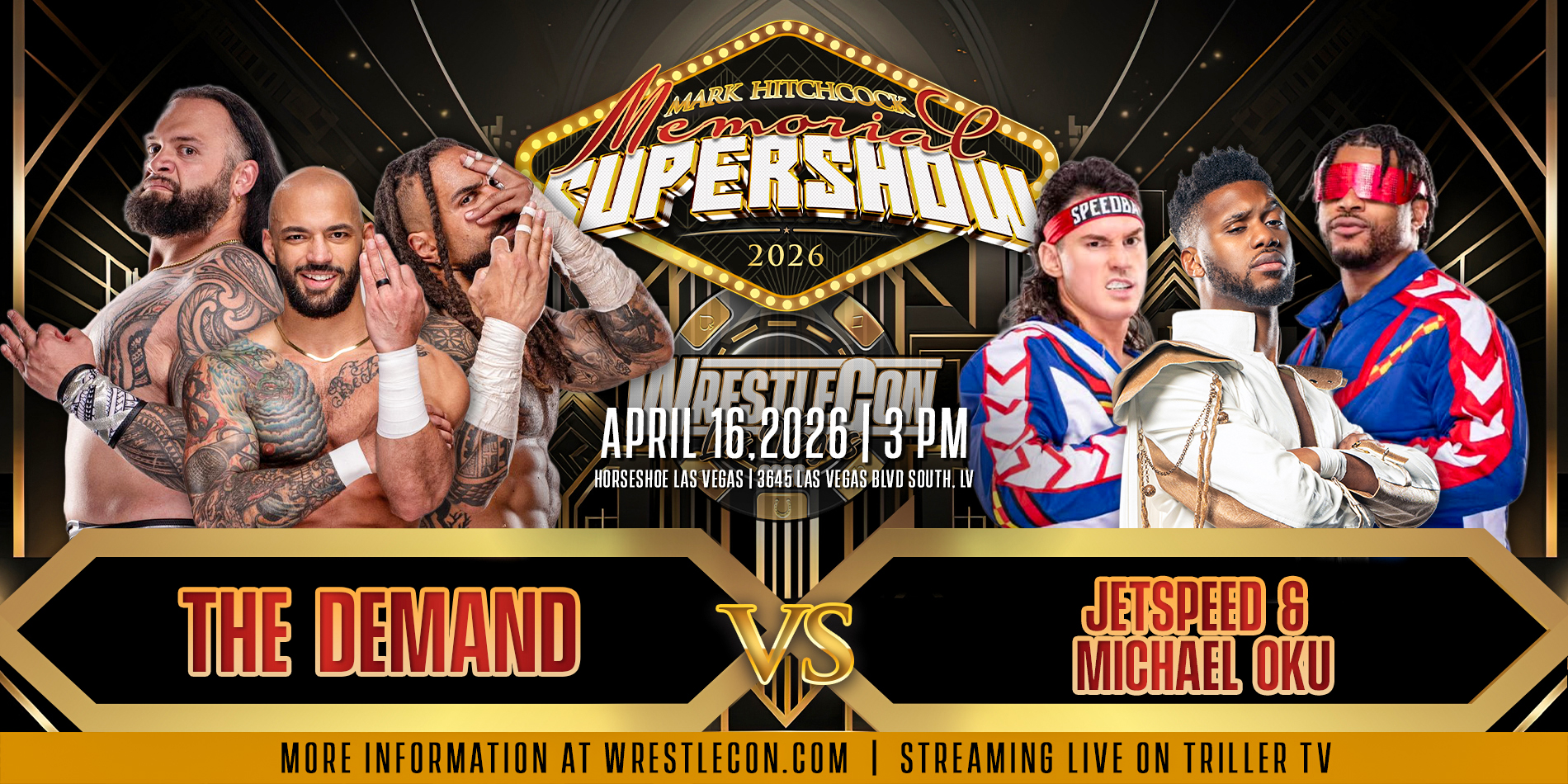 New WrestleCon main event announced