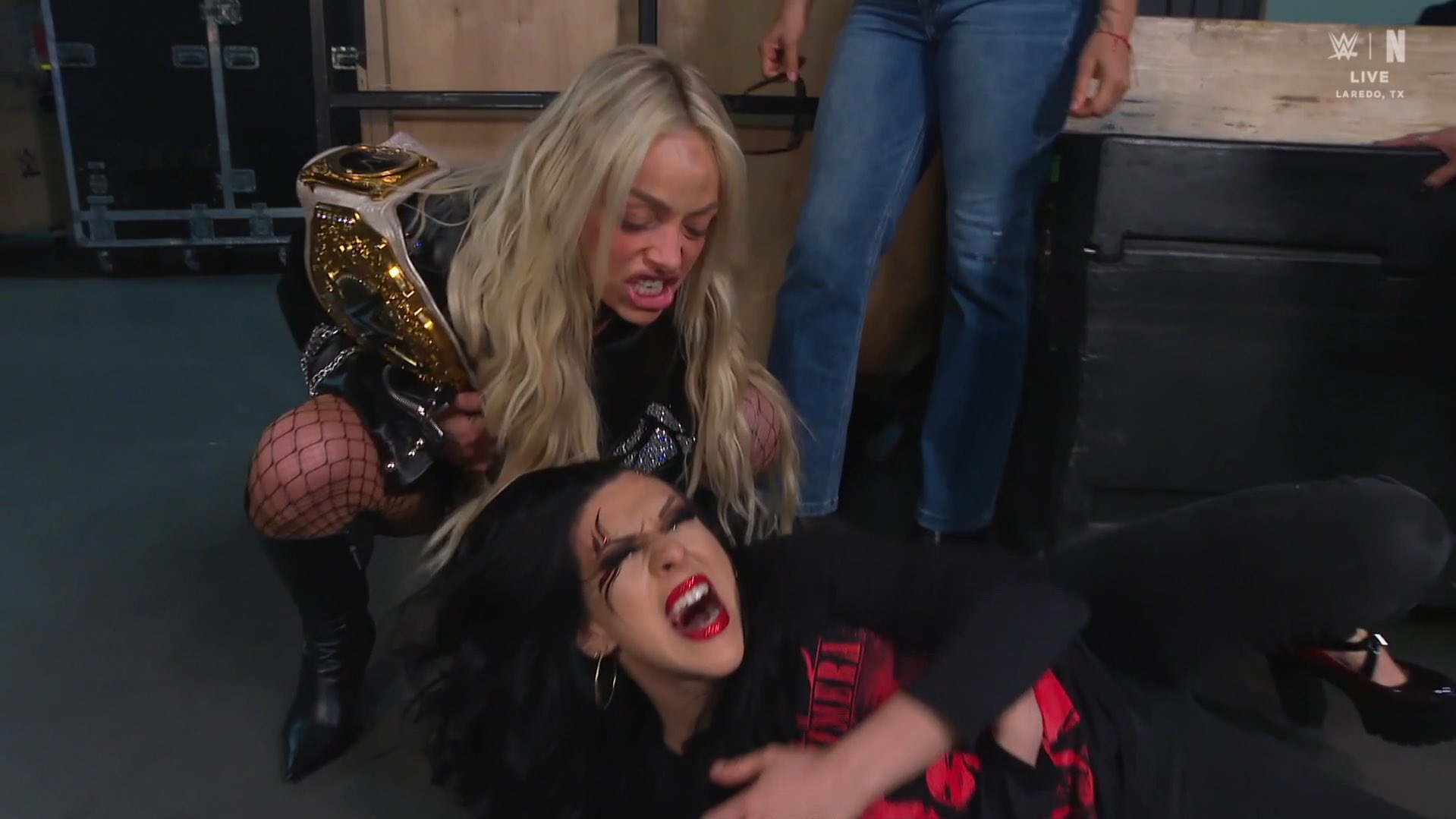 Liv Morgan attacks Stephanie Vaquer