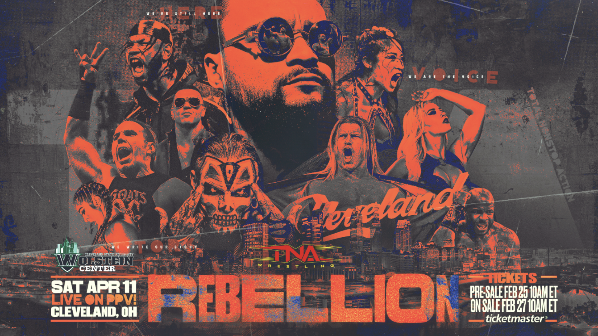 TNA Rebellion 2026 Poster