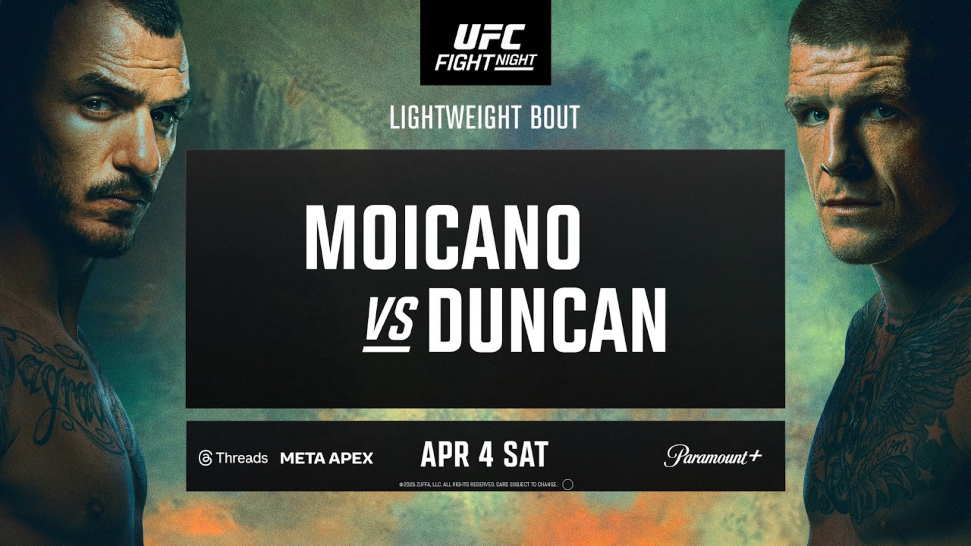 UFC Fight Night Moicano vs Duncan