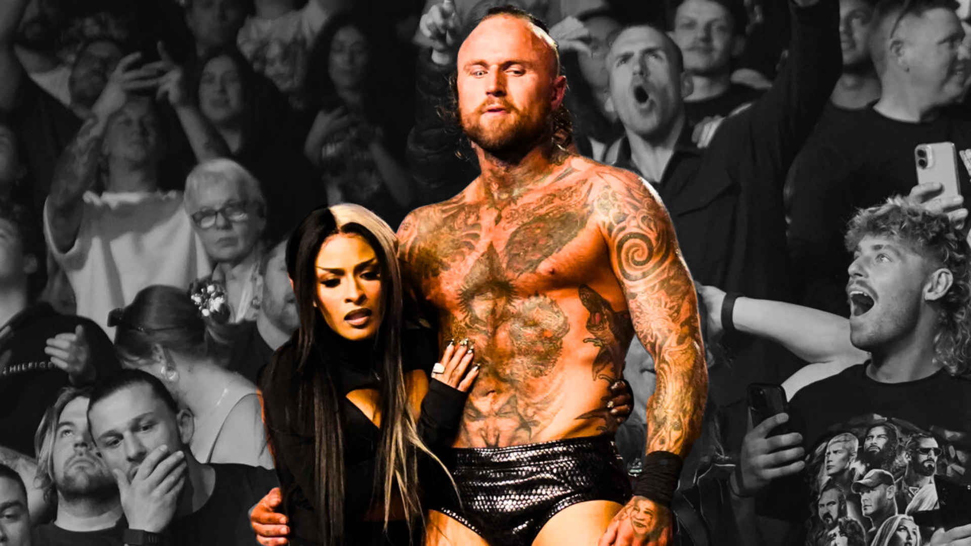 WWE Aleister Black Zelina Vega