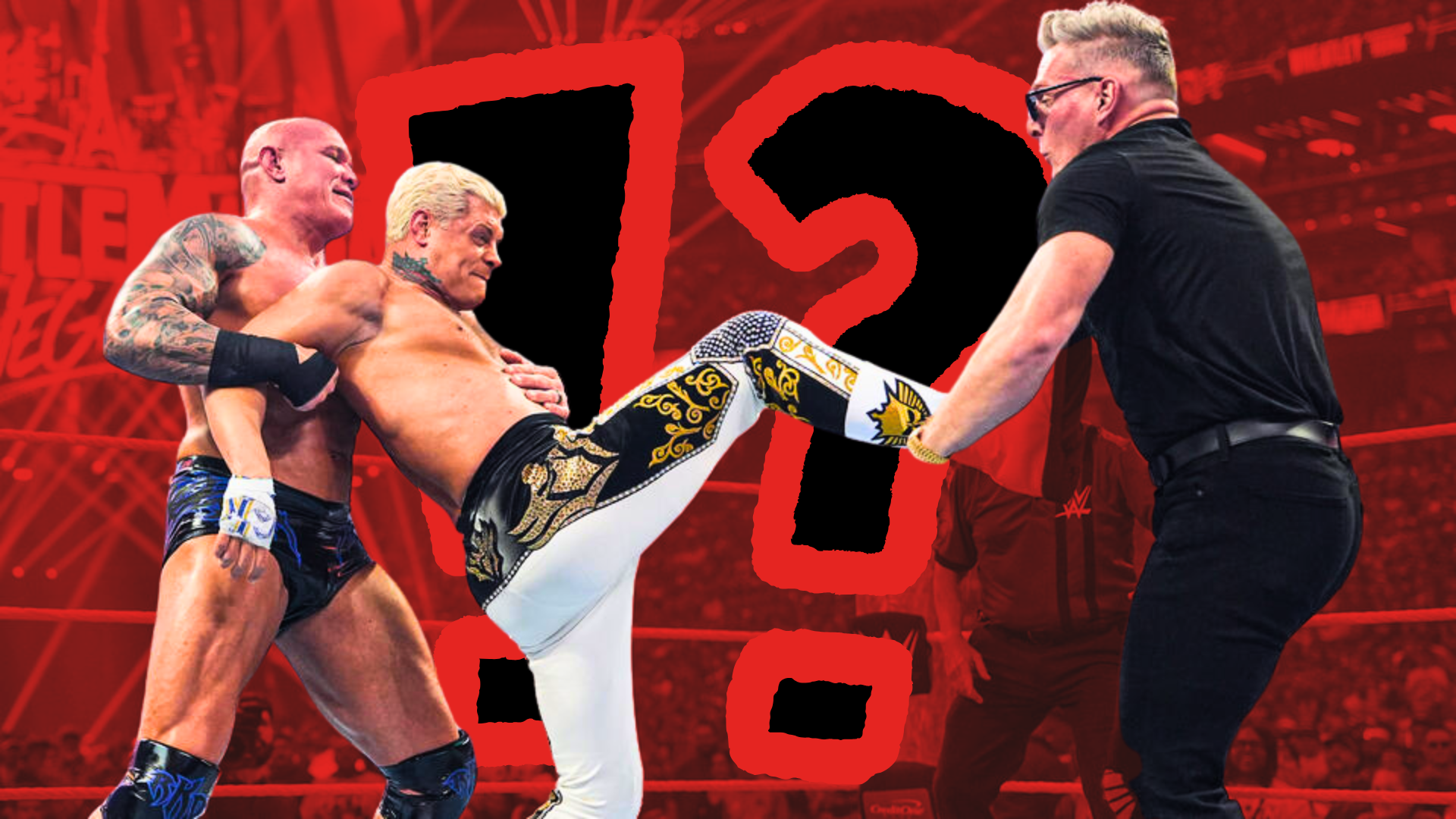 WWE WrestleMania 42 Randy Orton Cody Rhodes Pat McAfee !
