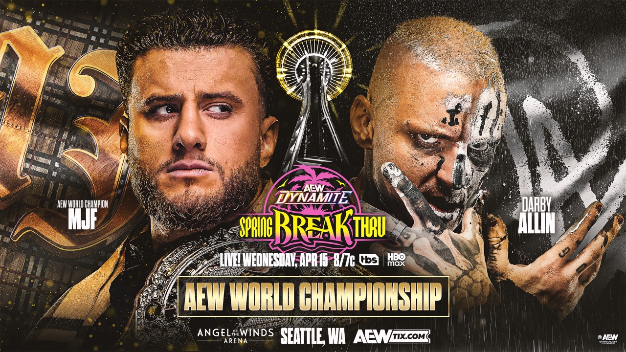 World, TNT & TBS title matches announced for AEW Dynamite Spring BreakThru