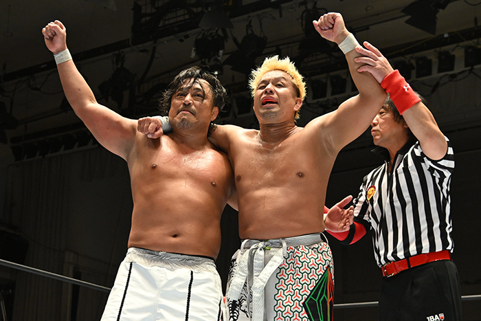 Hirooki Goto & YOSHI-HASHI NJPW