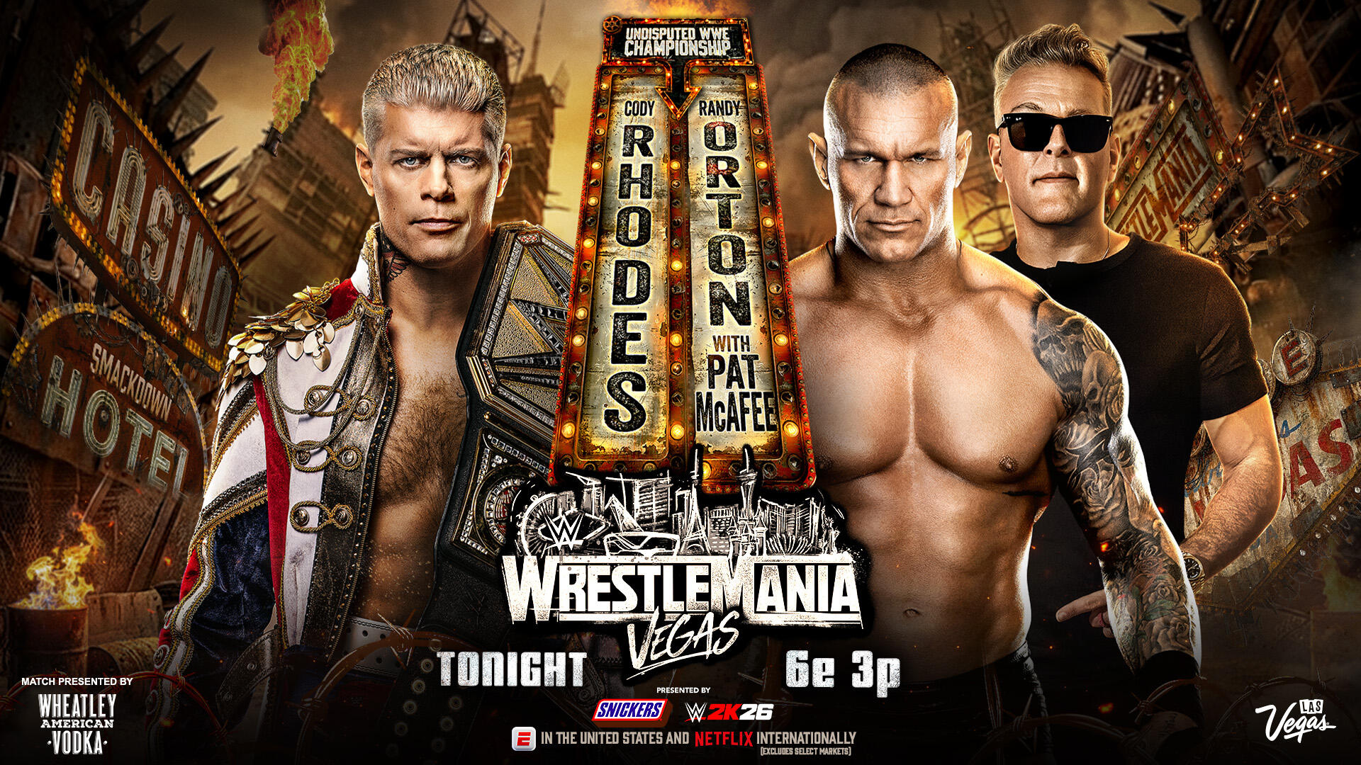 WWE WrestleMania 42 Saturday live results: Cody Rhodes vs. Randy Orton