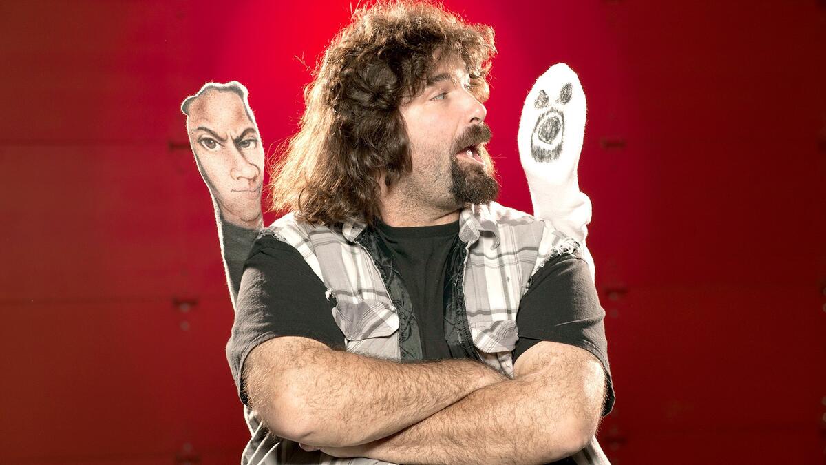 Mick Foley doing voiceover work for A24 deathmatch documentary