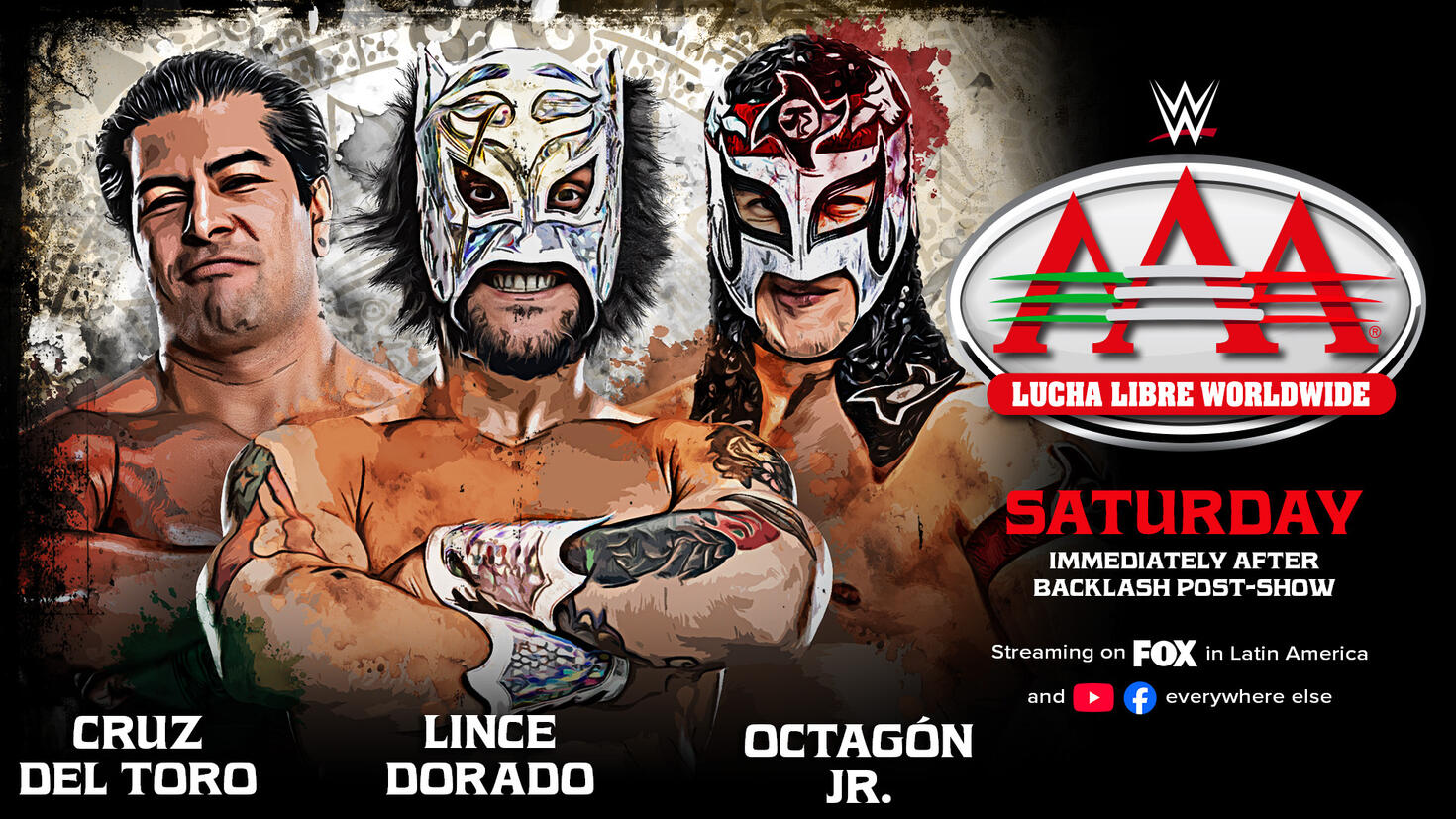 AAA on Fox live results: Lince Dorado vs. Octagon Jr. vs. Cruz Del Toro