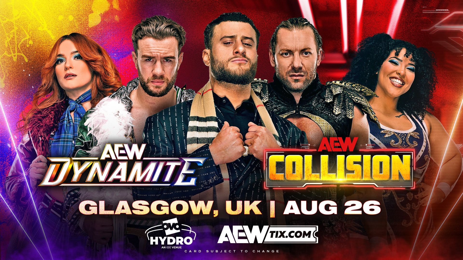 AEW Dynamite and Collision venue for go home to All In tapings confirmed
