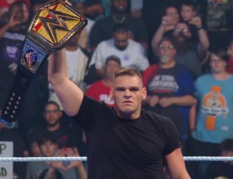 Gunther attacks Cody Rhodes on WWE SmackDown
