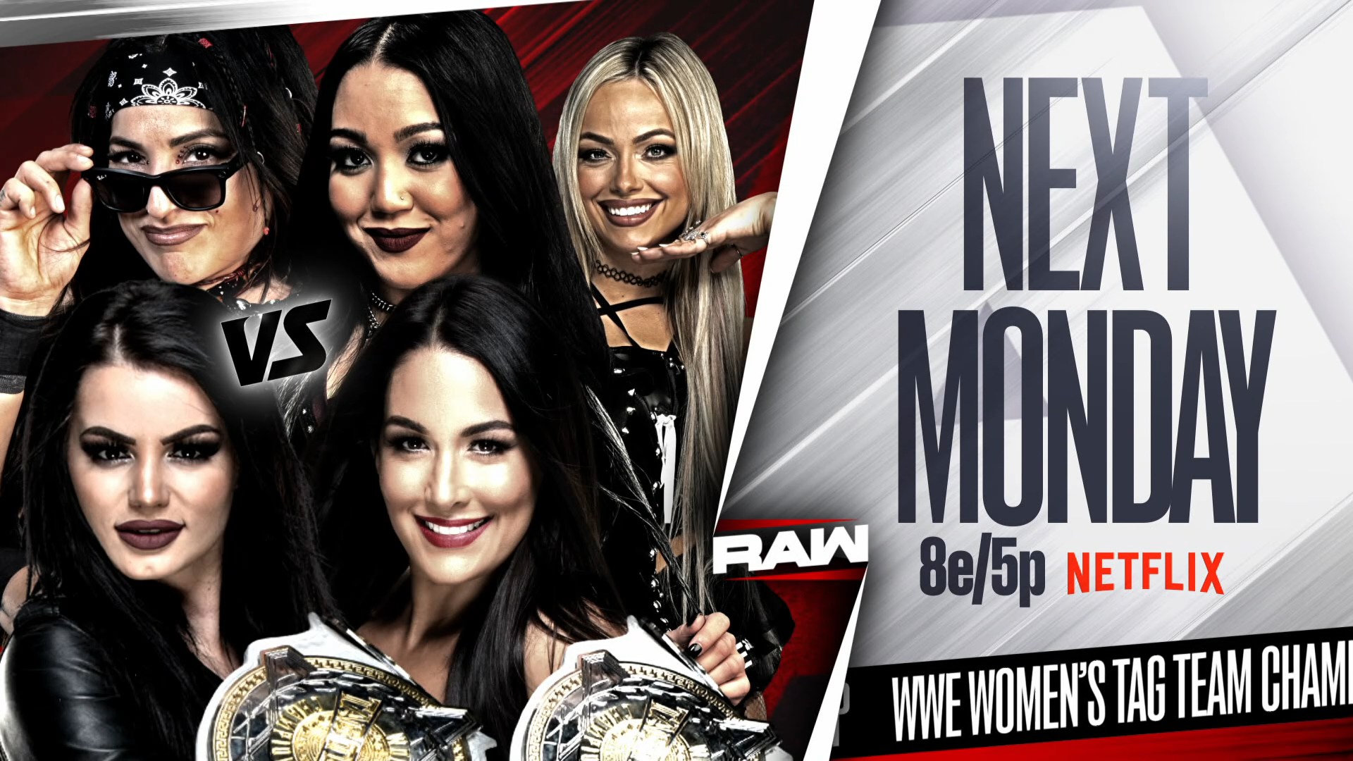 Women’s Tag Team title match part of next WWE Raw lineup
