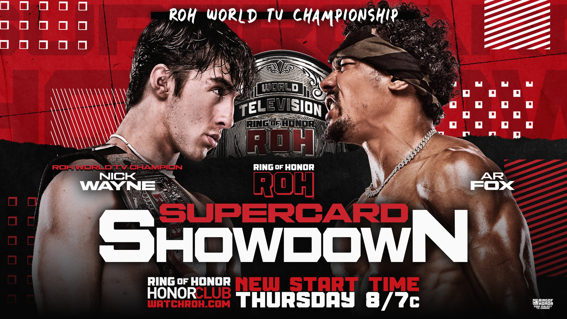ROH on HonorClub live results: Nick Wayne vs. AR Fox