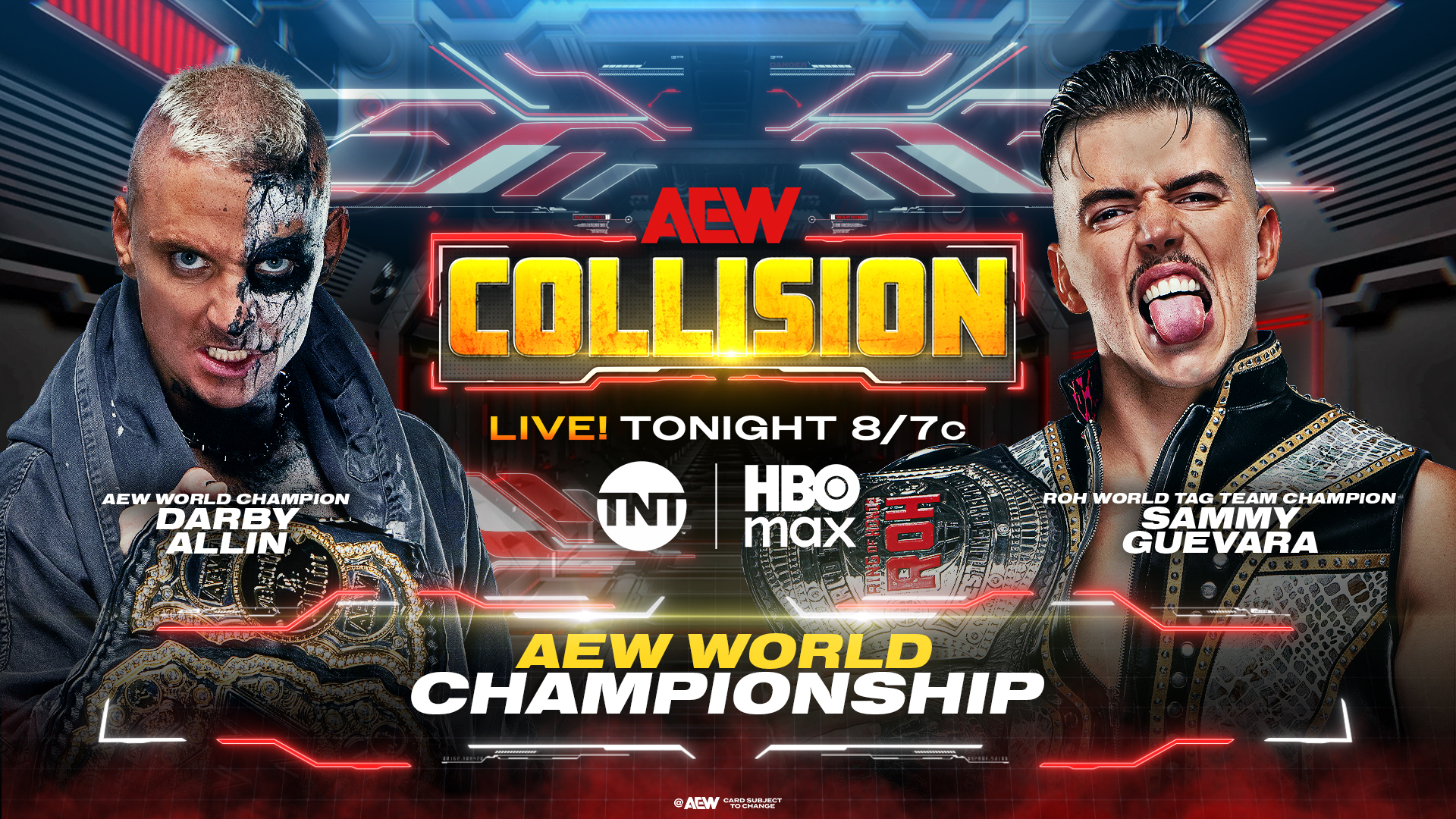 AEW Collision live results: Darby Allin vs. Sammy Guevara