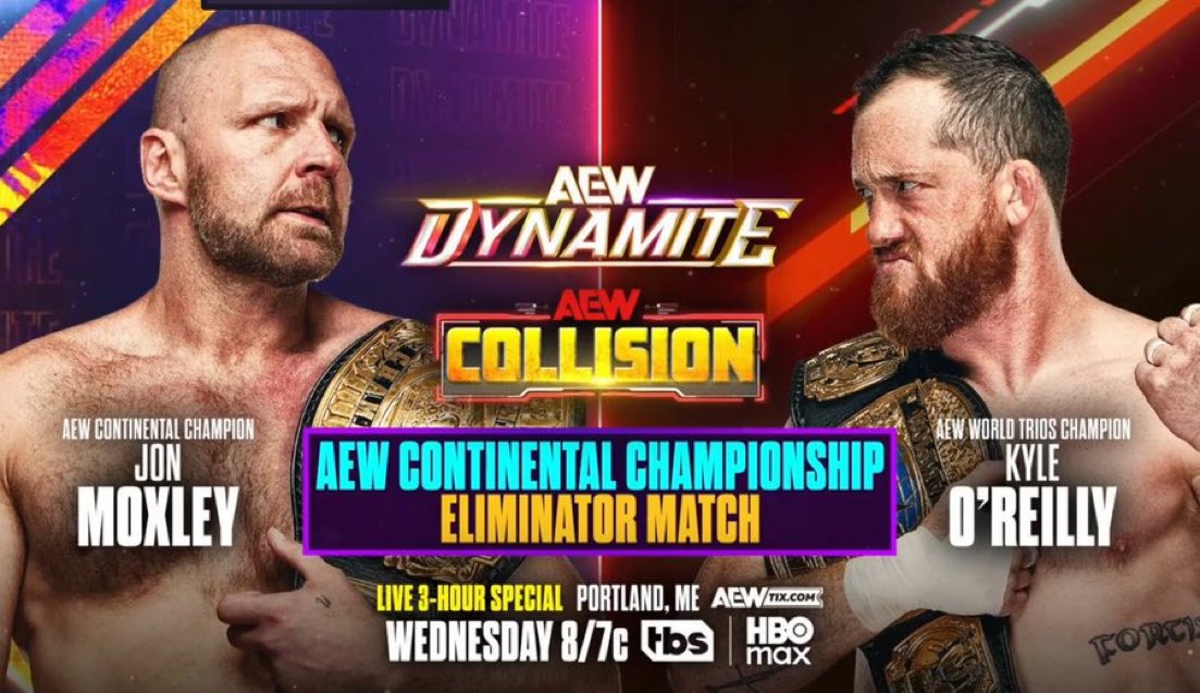 AEW World title match, Jon Moxley vs. Kyle O’Reilly added to next AEW Dynamite