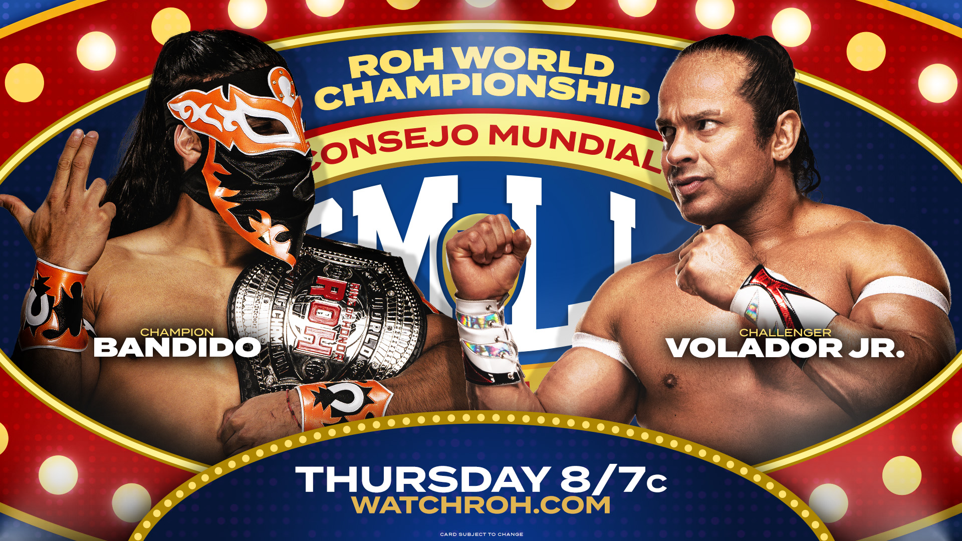 ROH live results: Bandido vs. Volador Jr, Mark Davis vs. Adam Priest