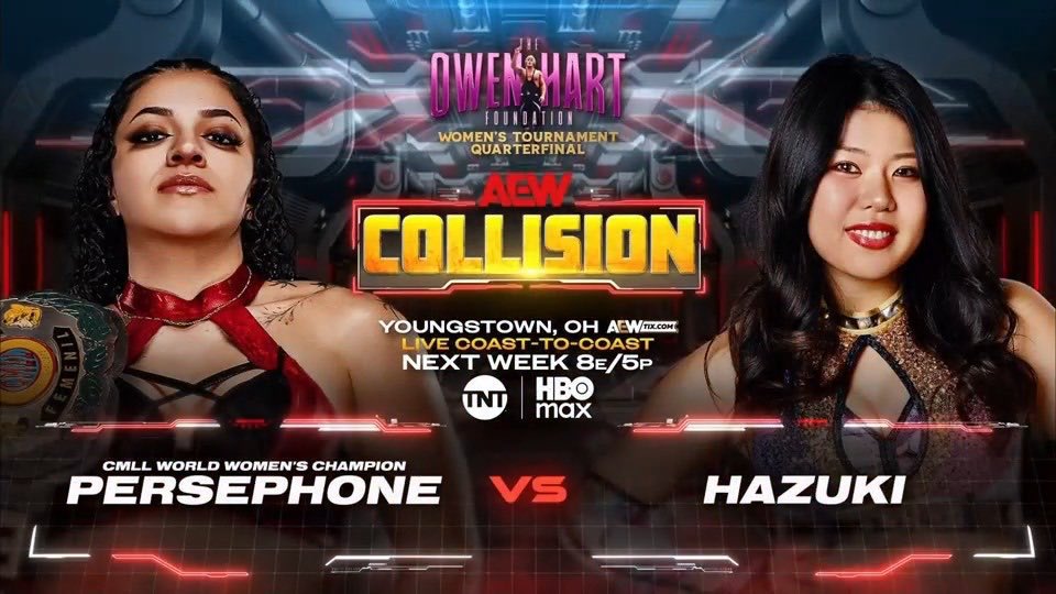 Women’s Tag Team title, Owen Hart Foundation tournament matches set for next AEW Collision
