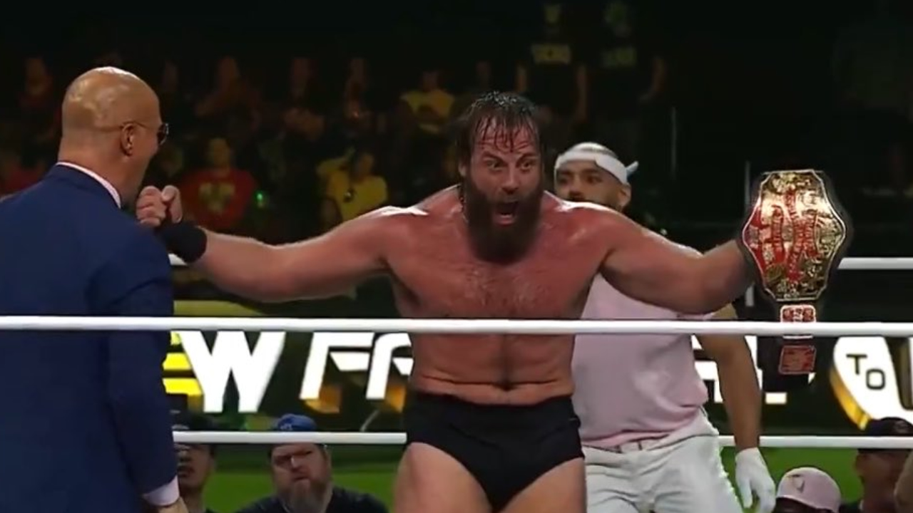 Mark Davis wins National championship at AEW Fairway to Hell