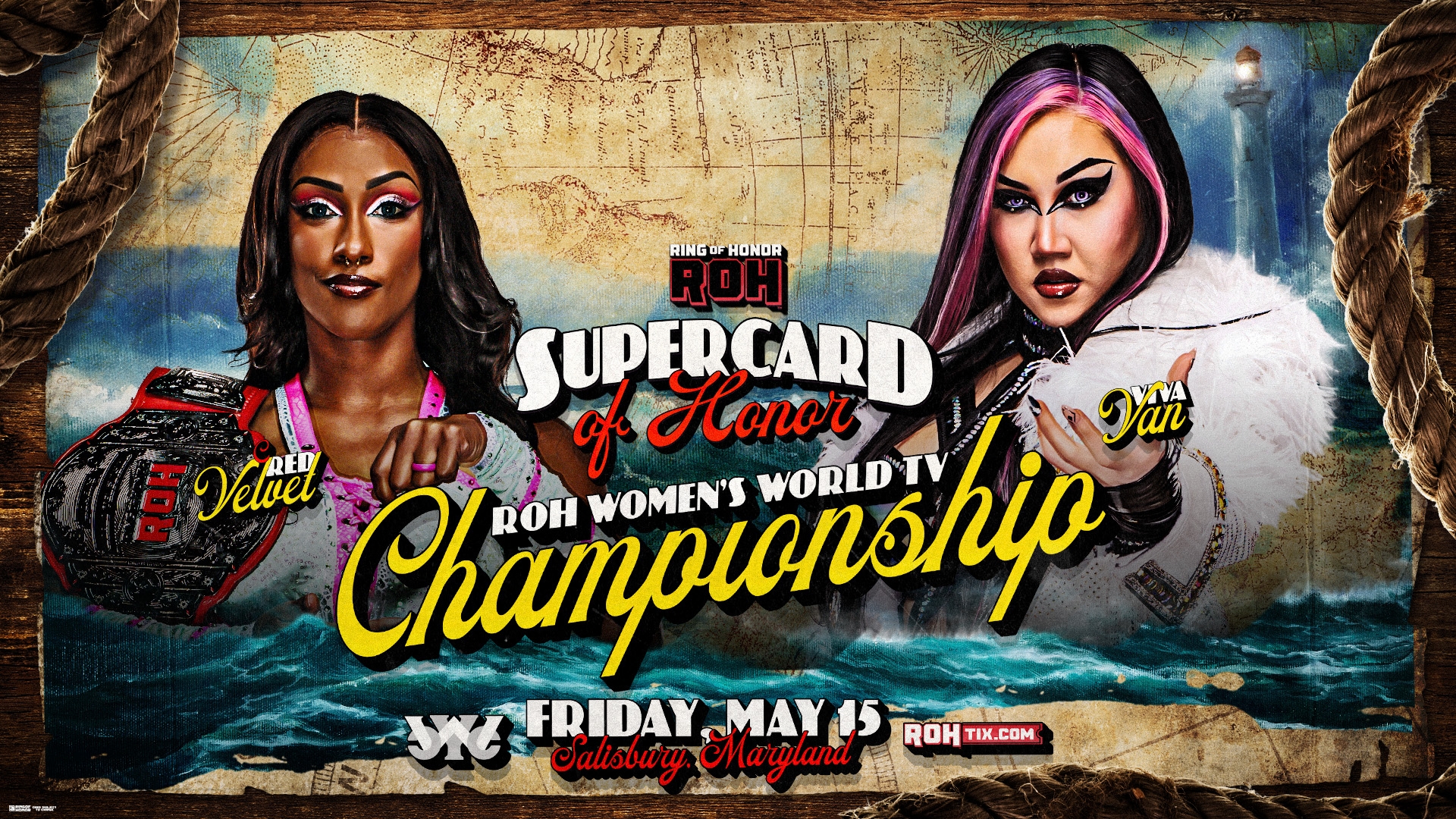 ROH Supercard of Honor 2026 Card: Every confirmed match